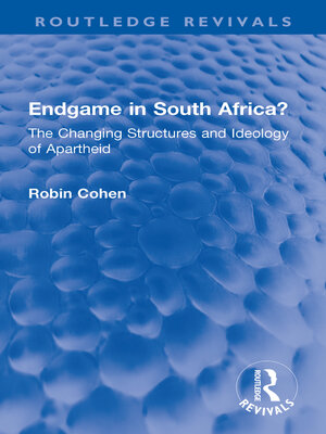 cover image of Endgame in South Africa?
